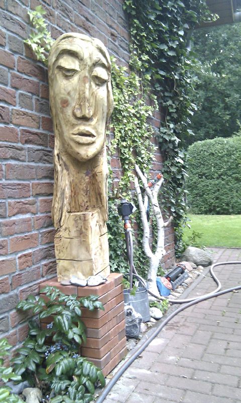 Squaw – holzskulpturen, Douglasie