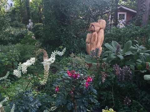 Ausstellung Stahnsdorf – holzskulpturen
