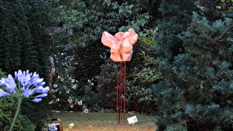 Ausstellung Stahnsdorf – holzskulpturen