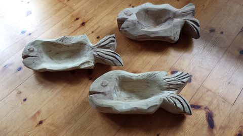 Gefäße – holzskulpturen