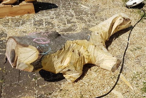 Kowa – holzskulpturen, Walnuss