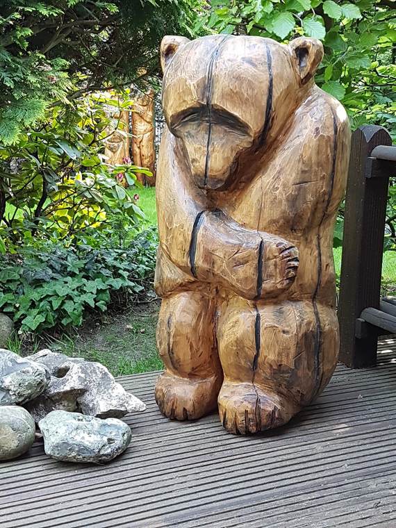 Bruno – Holzskulpturen