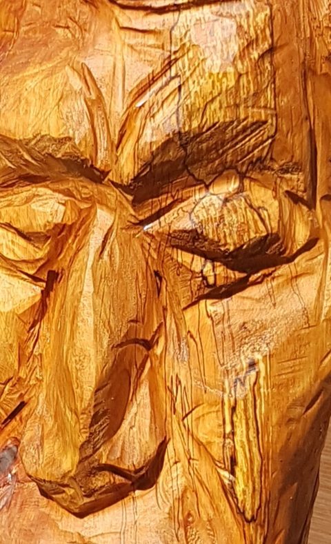 Hajo – holzskulpturen, Eiche