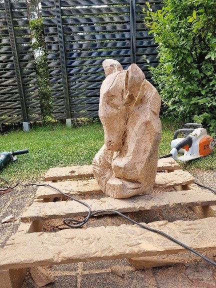 selma – holzskulpturen, Eiche