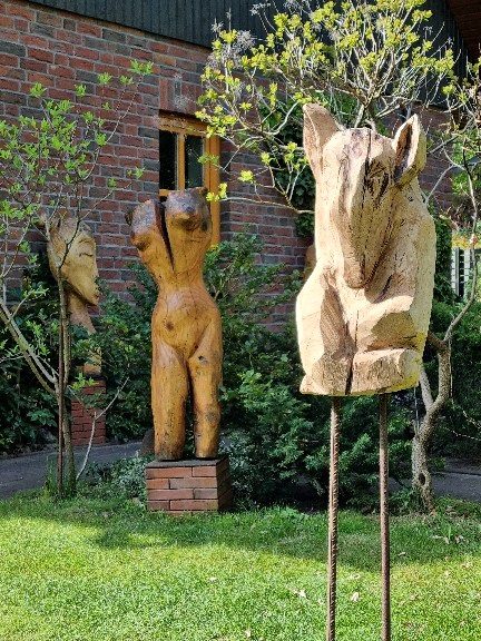 selma – holzskulpturen, Eiche