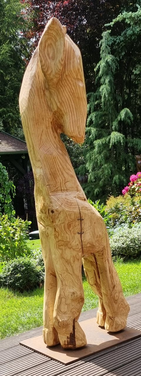 elma – holzskulpturen, Esche