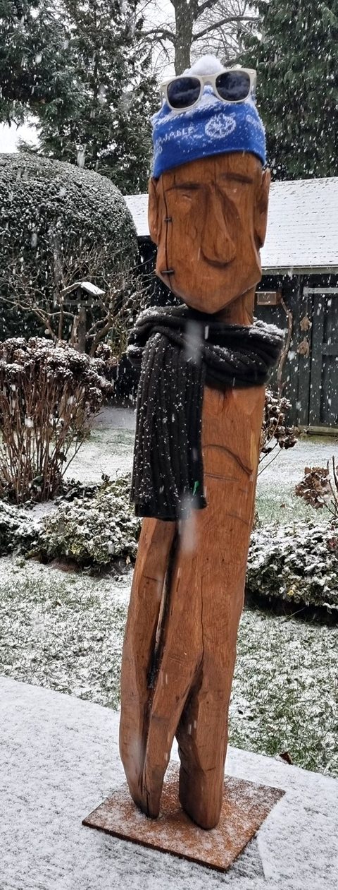 kollege – holzskulpturen, Eiche