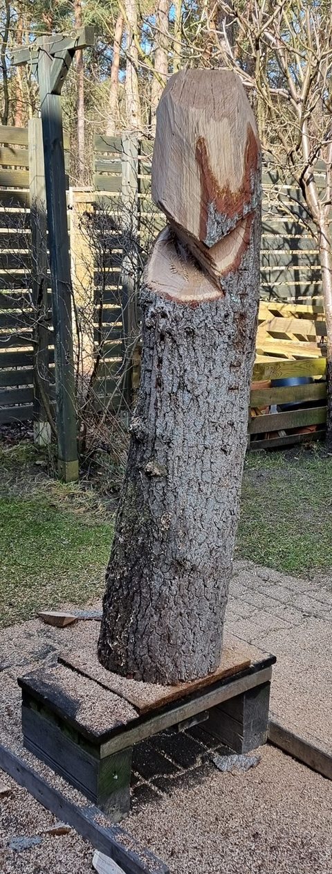 kollege – holzskulpturen, Eiche
