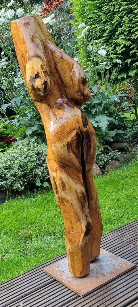 torso – holzskulpturen, Robinie