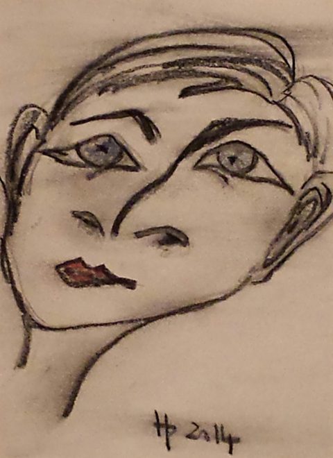 Frauenköpfe – skizzenbuch